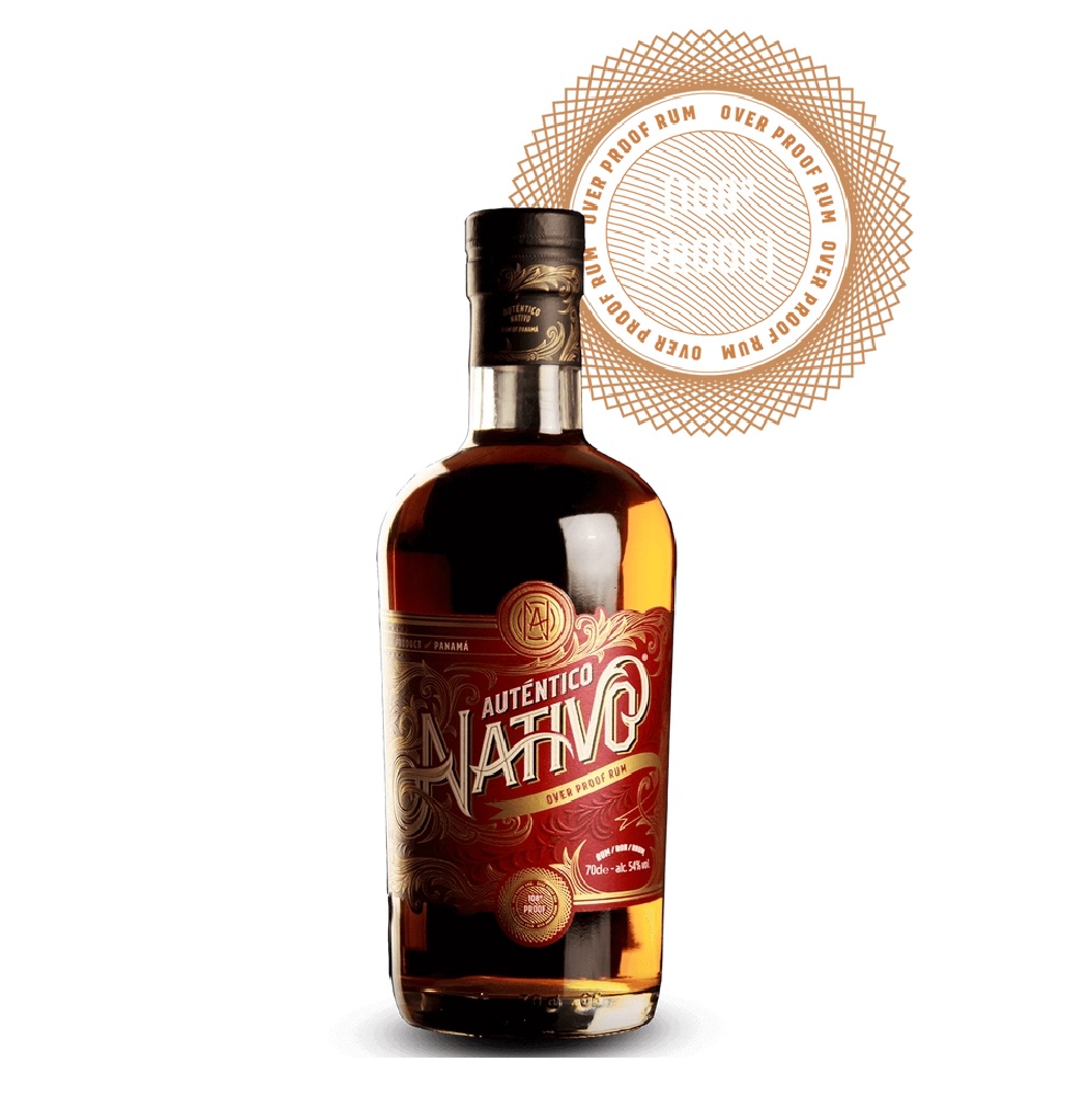 Auténtico Nativo Overproof 54%-os Prémium Rum