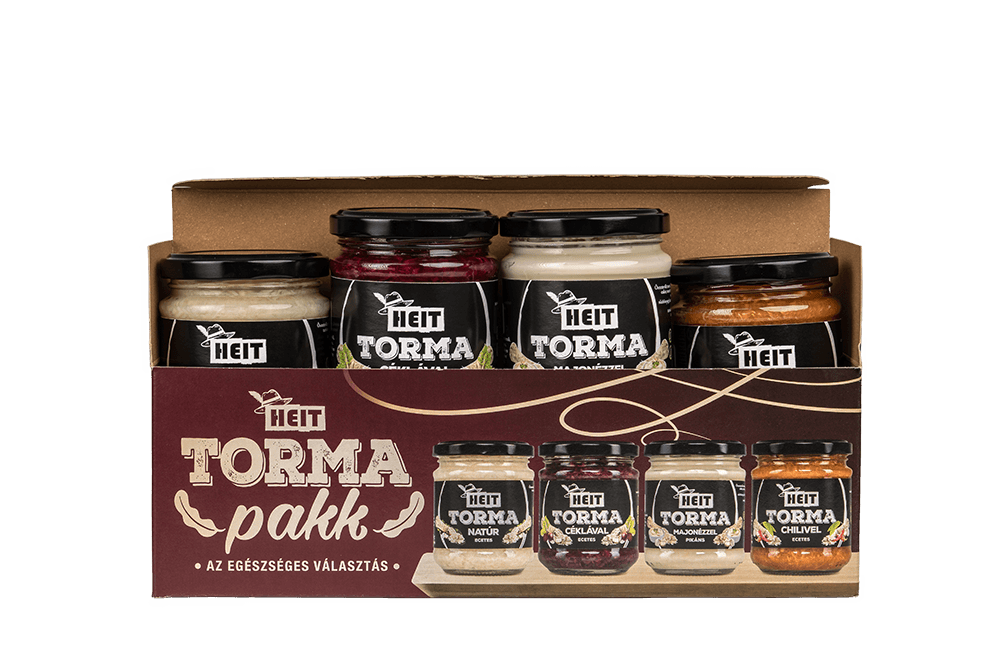 HEIT Ecetes Torma Pakk 4 db 200g-os Tormával